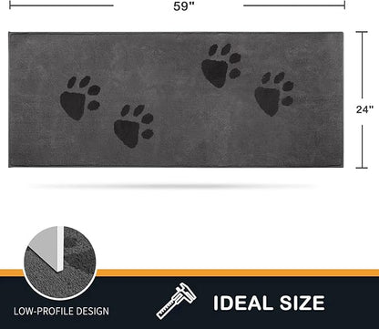 PURRUGS Dirt Trapper Door Mat 24" x 59"