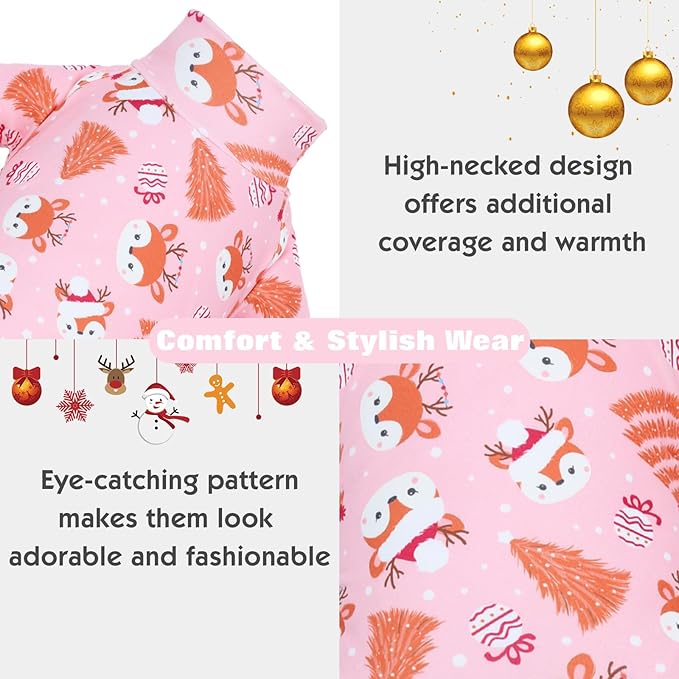 CuteBone Turtleneck Dog Pajamas Pet Clothes Thermal Dralon Onesie Cashmere High-Necked Puppy Pjs Coat GP11S