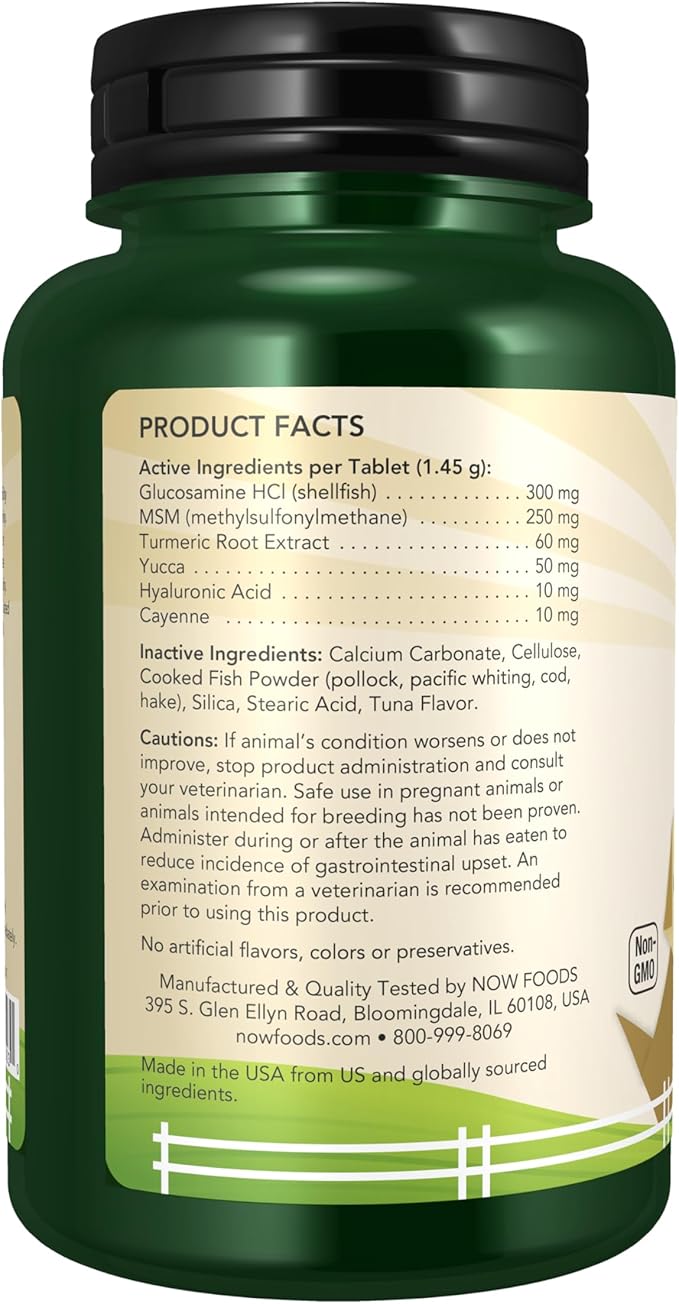 NOW Foods Pet Health 90 Chewable