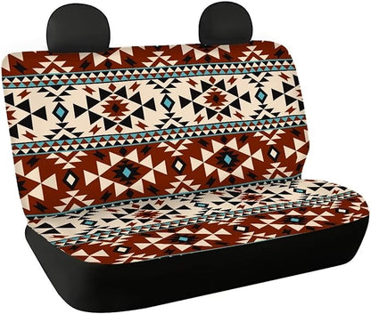 WELLFLYHOM Aztec Bench Seat Cover for Truck Western