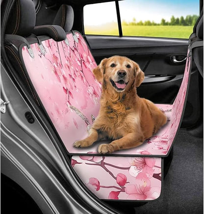 AFPANQZ Cherry Blossom Seaturtle Dog Cat Seat Cover