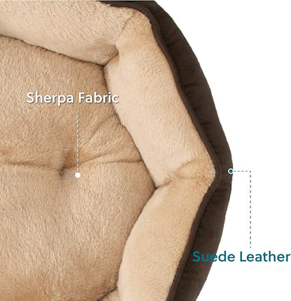 Bedsure Dog Beds for Small Dogs 25 Inches,