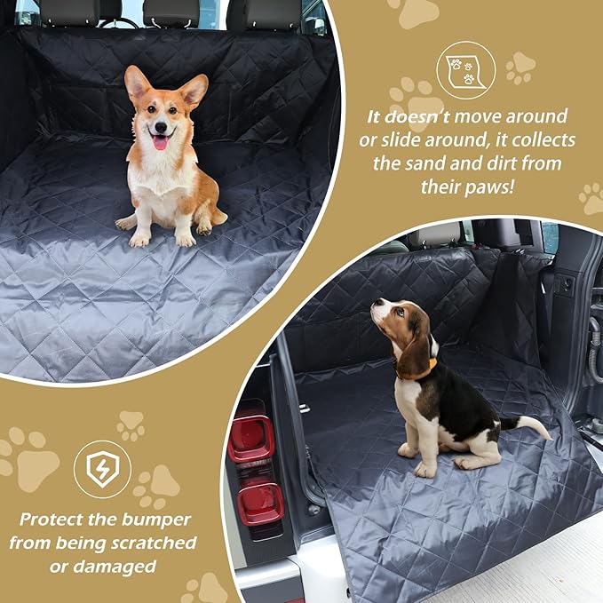 PIUGILH Car Trunk Pet Mat Cargo Liner Compatible with Land Rover Defender 2020 2021 2022 2023 2024 2025