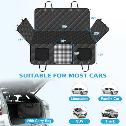 Kytely Back Seat Extender for Dogs 400lb, Waterproof