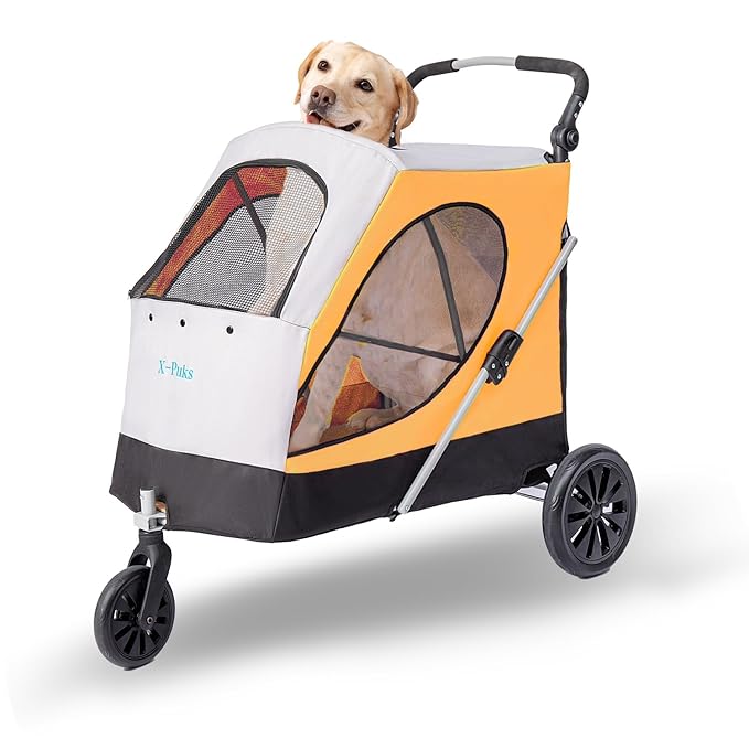 Dog Stroller for Large Dogs 3 Wheel 100 LBS