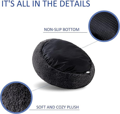 Washable Dog Round Bed Large Dogs