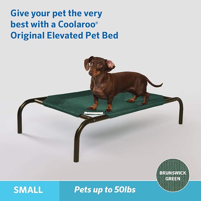 Original Pet Bed Replacement Cover - Brunswick Green - Small (28" x 21.5")