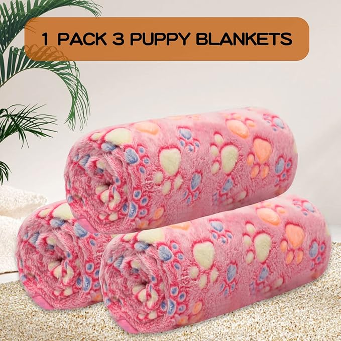 Dog Blankets 3 Pack