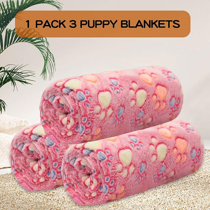 Dog Blankets 3 Pack