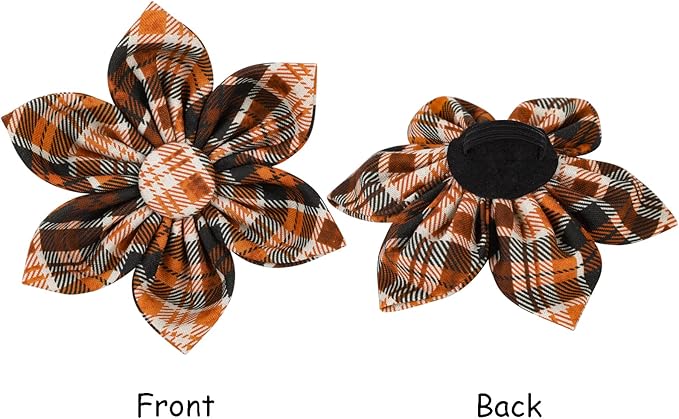 Lionet Paws Dog Collar with Flower 16-26in