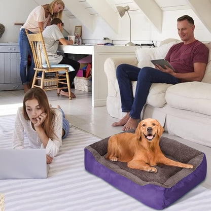 PUPPBUDD Dog Beds for Medium Dogs