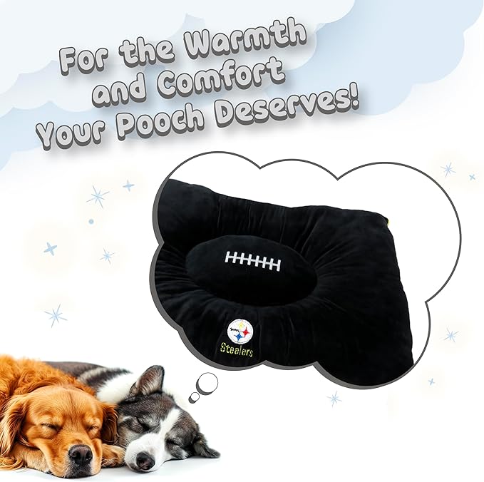Pets First NFL PET BED 29.0"L x 20.0"W x 5.0"Th