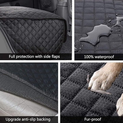 Vailge Bench Dog Car Seat Cover for Back Seat 100% Waterproof
