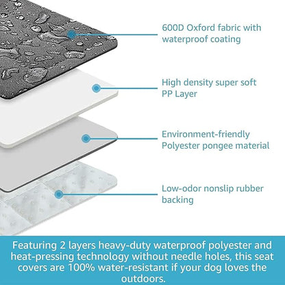 Lassie Dog Seat Covers for Cars Back Seat