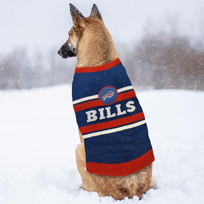 Pets First NFL Buffalo Bills Dog Sweater (BUF-4179-XL)