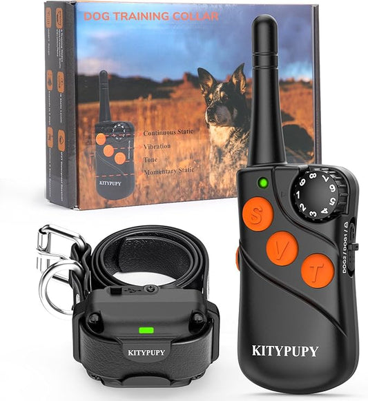 Professional Dog Training Collar Without Delay- K9 Dog Shock Collar 4 Training 1500FT Range