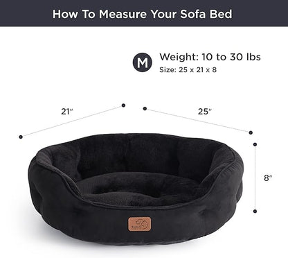 Bedsure Dog Beds for Small Dogs 25 Inches,