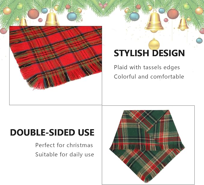 Christmas Dog Bandanas 2PCS-Large