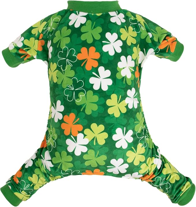 CuteBone Clover St.Patrick's Day Small Dog Pajamas Soft P275XL