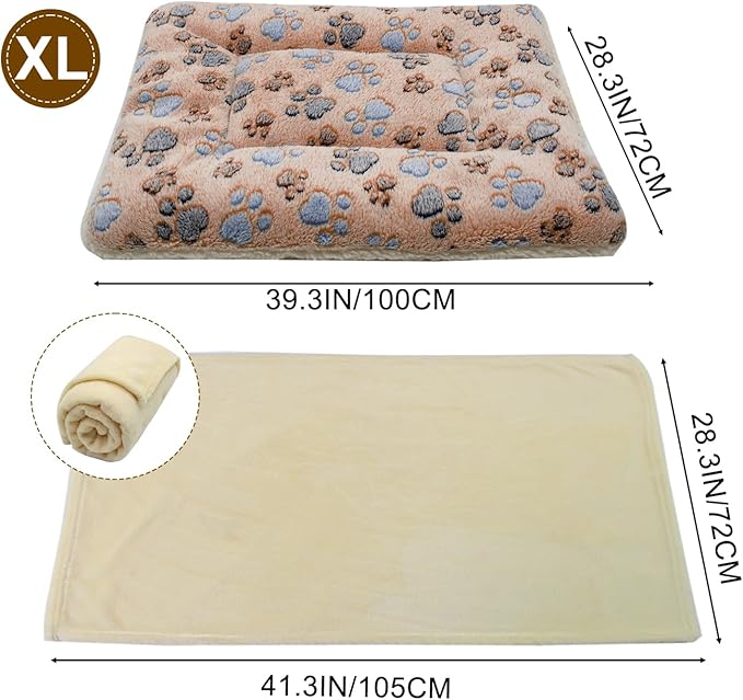 Cat Dog Bed Mat & Blanket