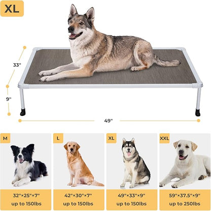 Veehoo Cooling Outdoor Elevated Dog Bed