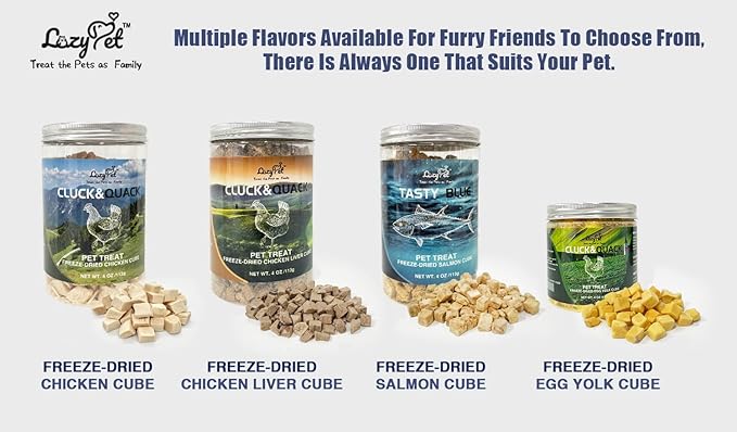 Freeze-Dried Salmon Training Raw Single Ingredient Cat Treats, Solve Pet's Picky Eating Problem(Salmon)