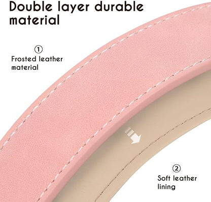 Didog Soft Padded Leather Dog Collar