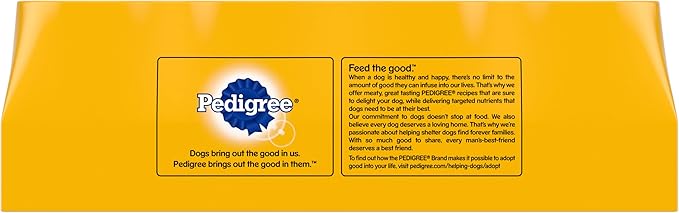 PEDIGREE CHOPPED GROUND DINNER Adult Canned Soft Wet Dog Food, Variety Pack, Filet Mignon & Bacon Flavor and Beef, Bacon & Cheese Flavor, (12) 13.2 oz. Cans