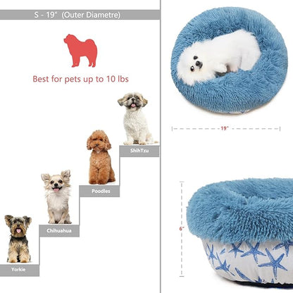 Puppy Beds for Small Dogs Washable 19 Inches