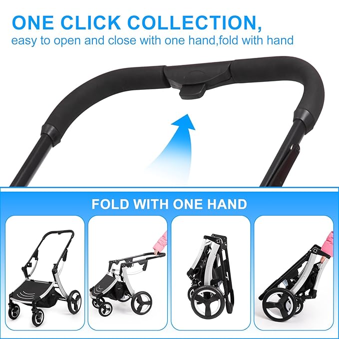 Pet Stroller for middle dogs zipperless with cat