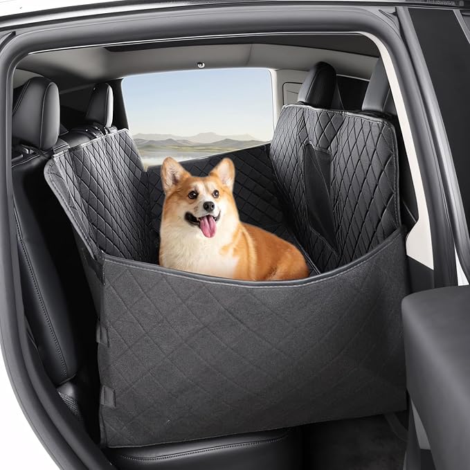 Topfit for Tesla Model Y Dog Car Seat 2nd Row 2019-2024