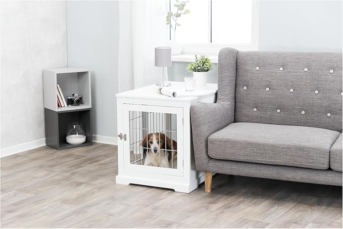 TRIXIE 29.5" Indoor Dog Crate 25 lb,