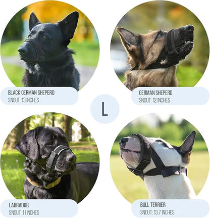 Gentle Muzzle Guard for Dogs