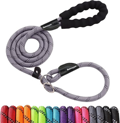 Slip Leads Dog Leash 4/5/6 FT (1/2''- 5FT,