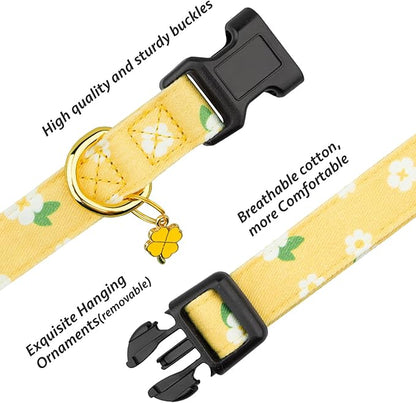 Cotton Handmade Dog Collar Cute and Distinctive Patterns