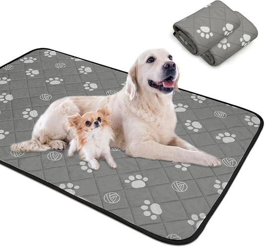 MRSCOZ Non Slip Washable Pee Pads for Dogs 2 Pack 40"x28",Ultra-Absorbent and