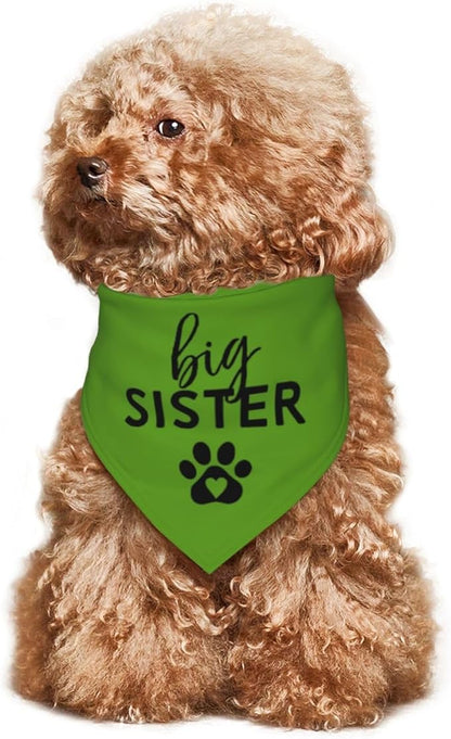 Big Sister Dog Bandana