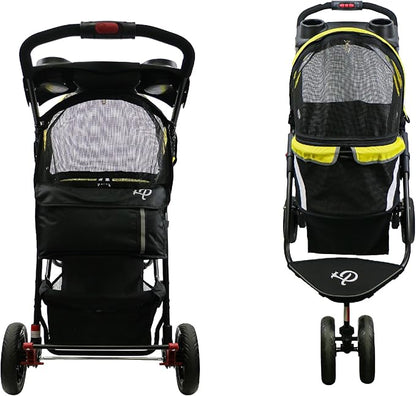 Petique Revolutionary Durable Pet Stroller 55LBS -