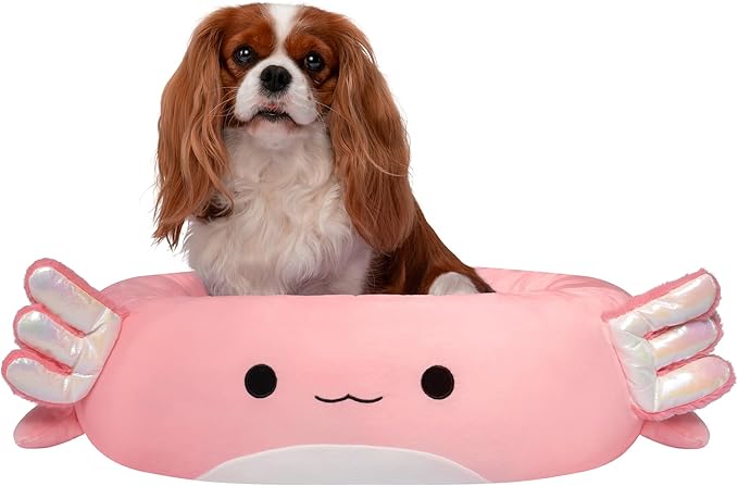 Squishmallows Original 24-Inch Archie The Axolotl Pet Bed