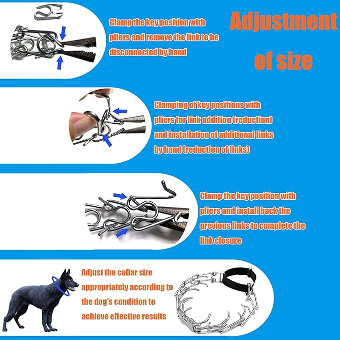 No Pull Collar 23"-27''), Black)