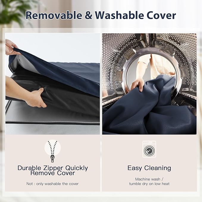 BFPETHOME Outdoor Dog Beds for Large Dogs (42 x 30 in,