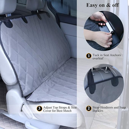 VIVAGLORY Dog Seat Covers 46" L 52" W