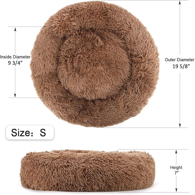 Geizire 24 inch Cat Bed Dog Bed for Cats