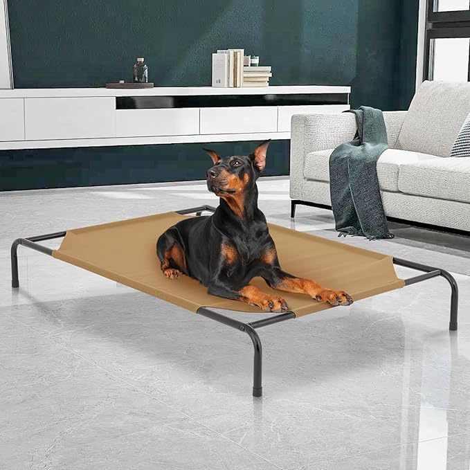 MoNiBloom Elevated Dog Bed for Large Dogs 54 Inches