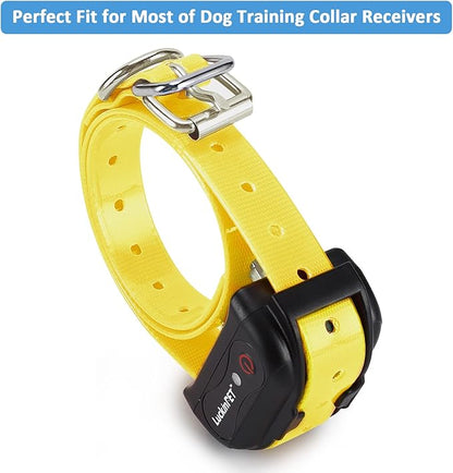 Replacement Collar Strap 3/4',Adjustable,Metal Buckled,Waterproof Pack2)