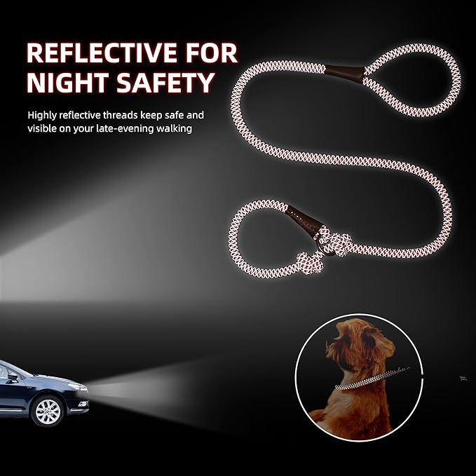 Mile High Life Slip Leads for Dogs 4 Feet