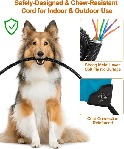 Super Large Size Outdoor Pet Heating Pad for Dogs 6 Temp 5 Timers