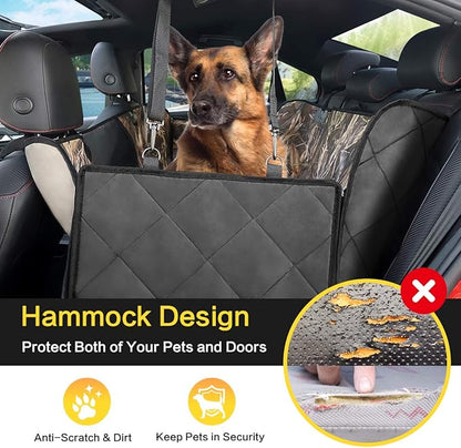 Dog Car Seat Cover for Back Seat