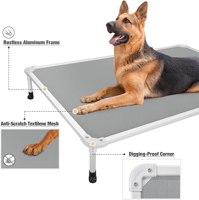 Veehoo Chew Proof Elevated Dog Bed CWC2003