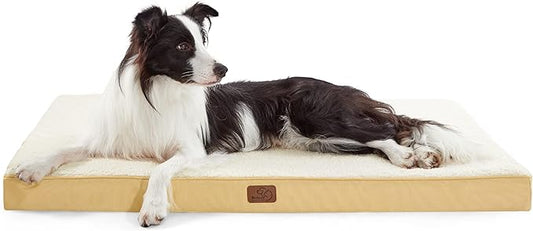 Bedsure Extra Large Dog Bed for Large Dogs 100lbs, Spicy